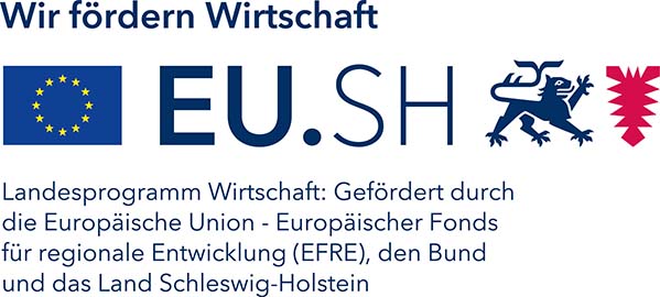 Gefördert durch das Land Schleswig-Holstein und die EU